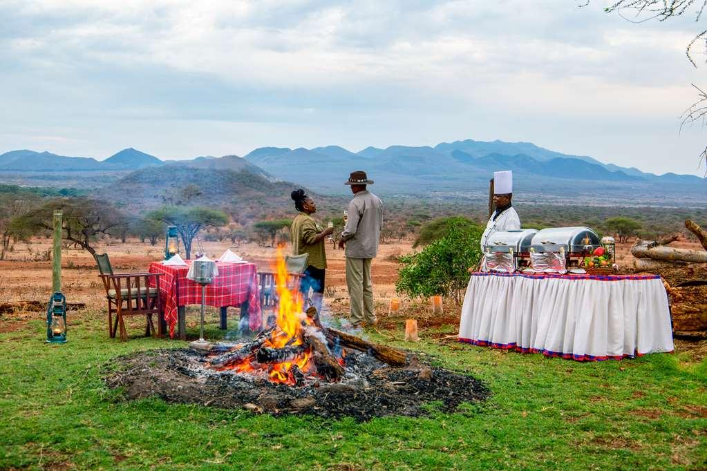 Kilaguni Serena Safari Lodge Tsavo Ресторант снимка